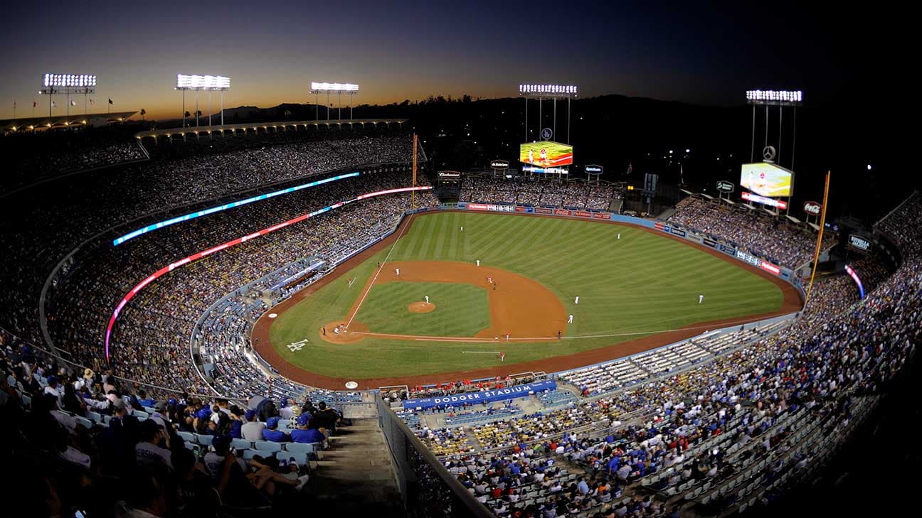 Dodger Stadium — Baltimore Orioles at Los Angeles Dodgers