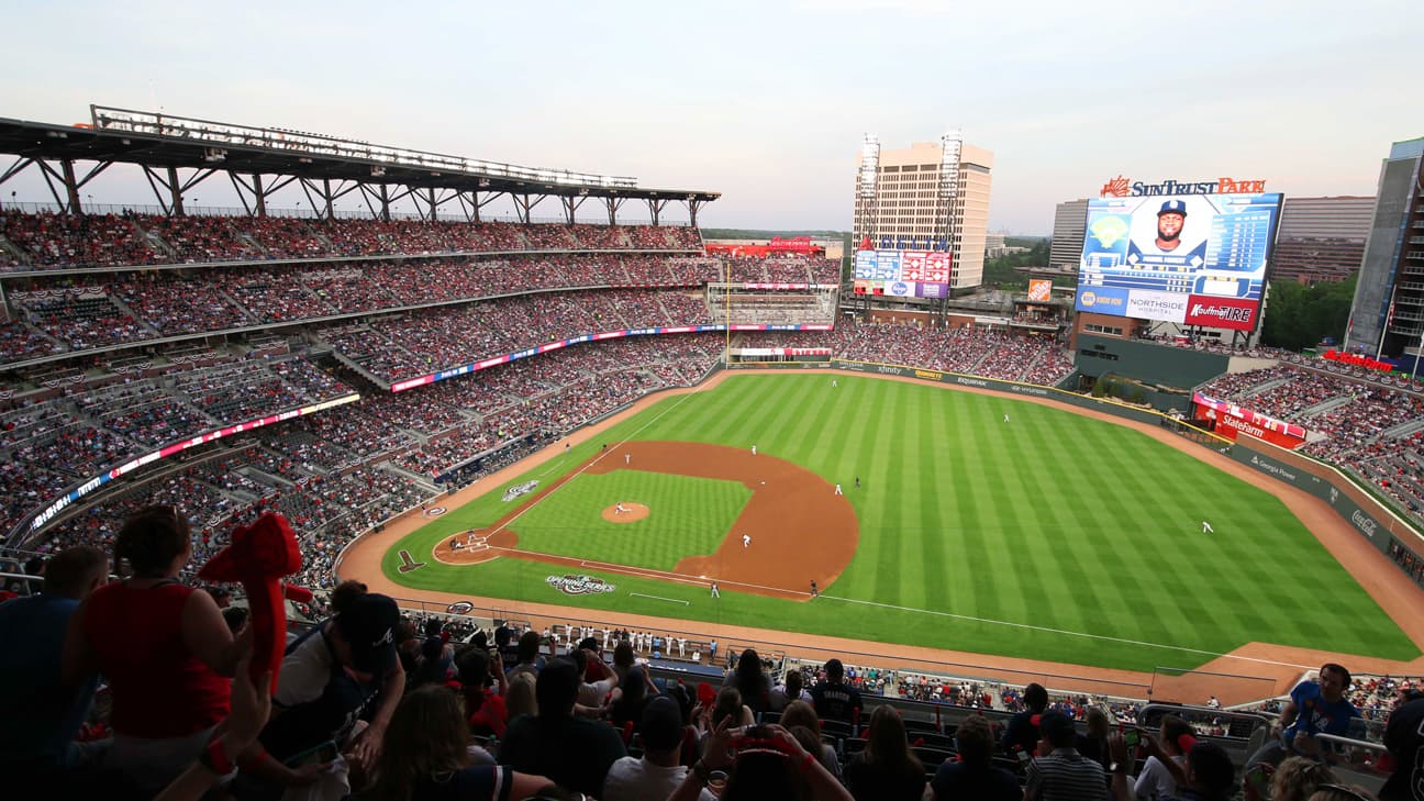 Truist Park — Milwaukee Brewers at Atlanta Braves