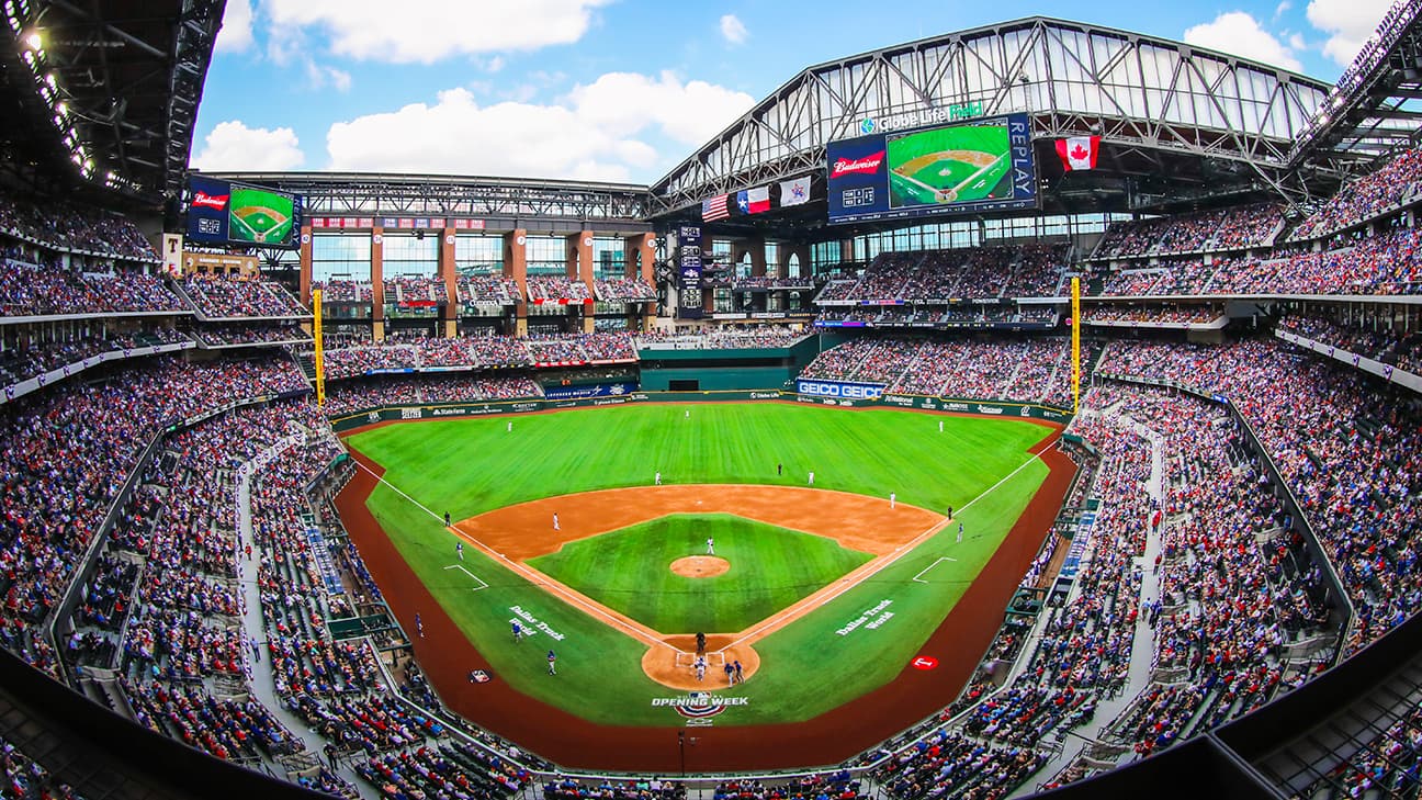 Globe Life Field — San Diego Padres at Texas Rangers