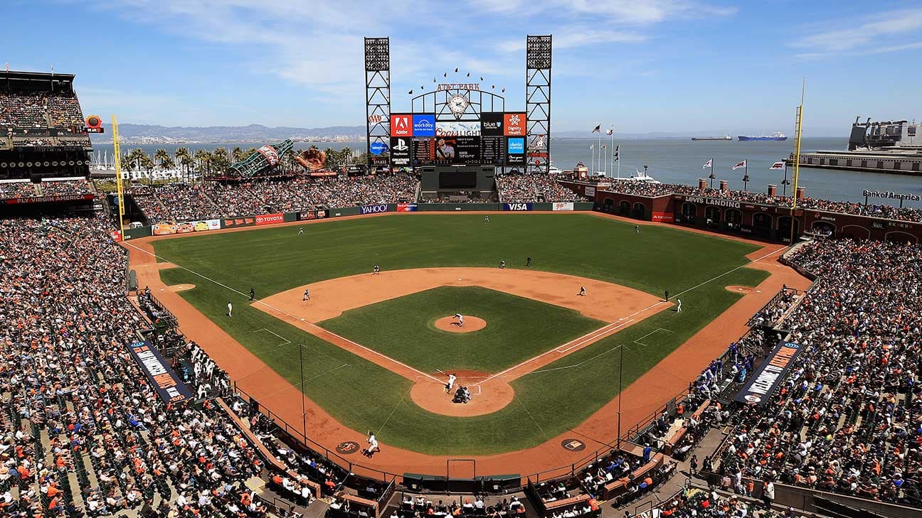 Oracle Park — Athletics at San Francisco Giants