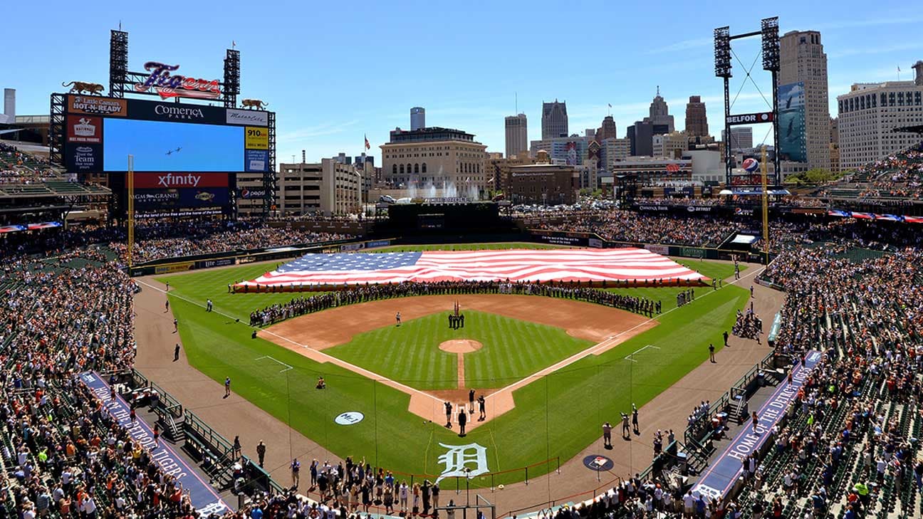 Comerica Park — Chicago White Sox at Detroit Tigers