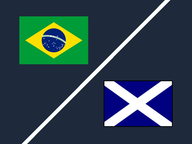 Hard Rock Stadium — Brazil at Scotland